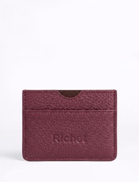 Визитница Richet Ri-201P 841 Бордовый