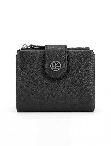 Кошелек кожаный от Richet Ri-065PU 889 Черный