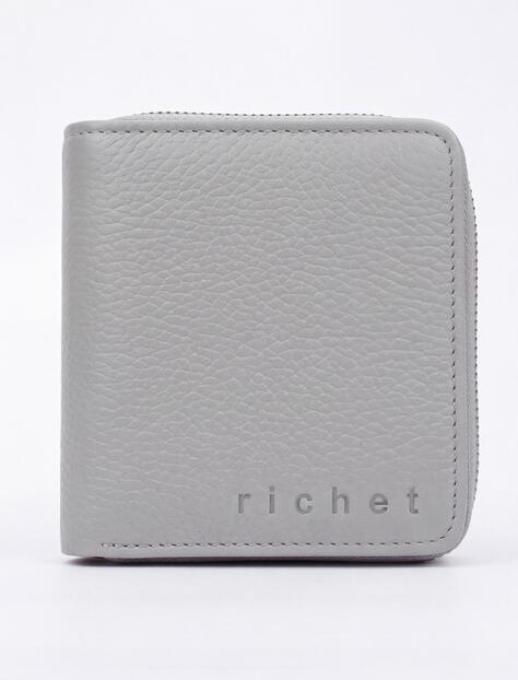 Кошелек кожаный от Richet Ri-145KW 949 Серый