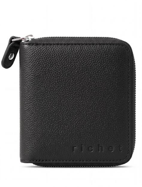 Кошелек кожаный от Richet Ri-020PW 520 Черный