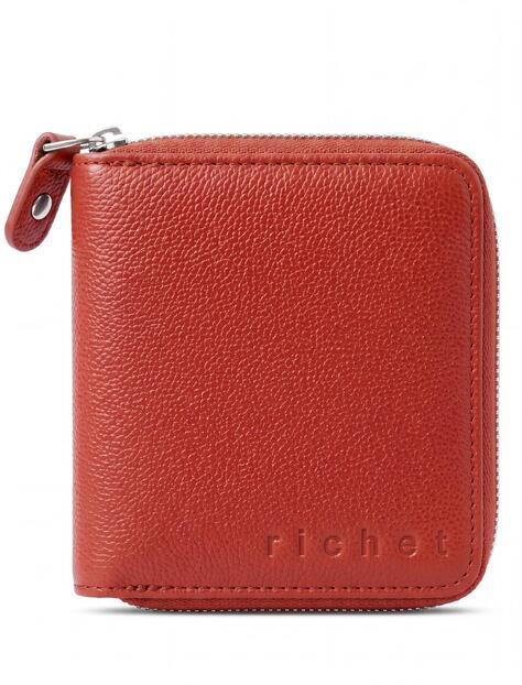 Кошелек кожаный от Richet Ri-020PW 946 Красный