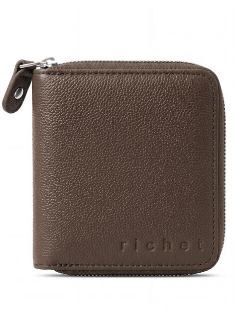 Кошелек кожаный от Richet Ri-020PW 954 Коричневый